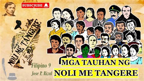 tauhan ng noli me tangere.